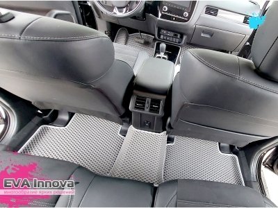 Коврики EVA 3D c бортами для Mitsubishi Outlander III 2018 - наст. время