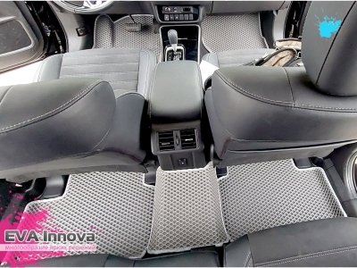 Коврики EVA 3D c бортами для Mitsubishi Outlander III 2018 - наст. время