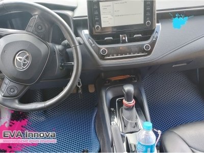 Коврики EVA 3D c бортами для Toyota Corolla (E210) 2018 - наст. время