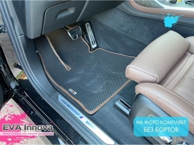 Коврики EVA 3D c бортами для BMW X6 (G06) 2018 - наст. время