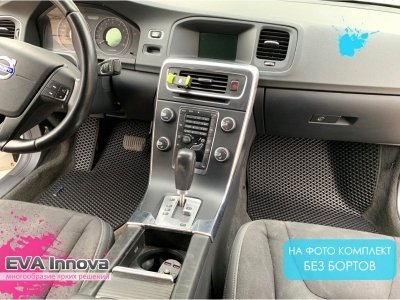 Коврики EVA 3D c бортами для Volvo S60 II 2010 - 2018