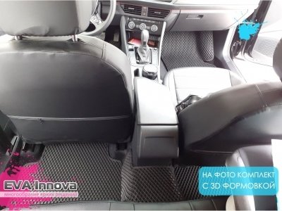 Коврики EVA 3D c бортами для Volkswagen Jetta VII 2020 - наст. время