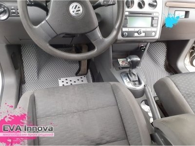 Коврики EVA 3D c бортами для Volkswagen Touran 2003 - 2010