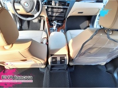 Коврики EVA 3D c бортами для BMW Х4 (F26) 2014 - 2019