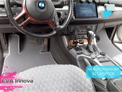 Коврики EVA 3D c бортами для BMW Х5 (E53) 2000 - 2007