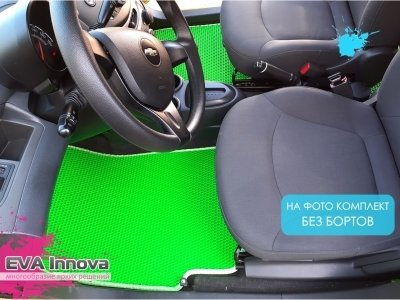 Коврики EVA 3D c бортами для Chevrolet Spark M300 2009 - 2015