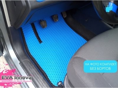 Коврики EVA 3D c бортами для Chevrolet Aveo T200/250 2003 - 2012