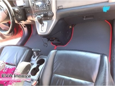 Коврики EVA 3D c бортами для Honda CR-V III RE 2006 - 2011