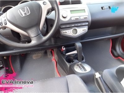 Коврики EVA 3D c бортами для Honda Jazz II 2008 - 2013