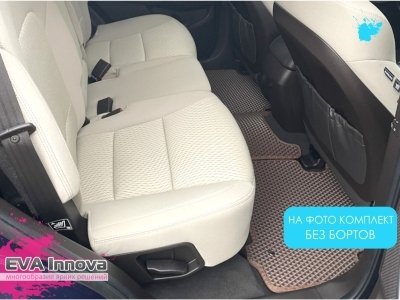 Коврики EVA 3D c бортами для Hyundai Grand Santa Fe 2013 - 2018