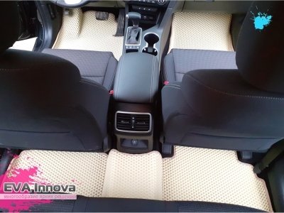 Коврики EVA 3D c бортами для Kia Sportage IV 2016 - 2021