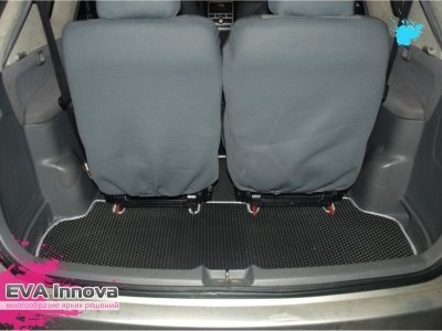 Коврики EVA 3D c бортами для Toyota Avensis Verso 2001- 2009 (7 мест)