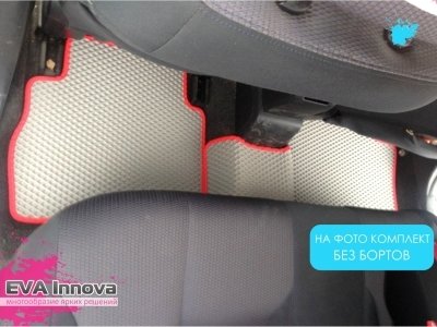 Коврики EVA 3D c бортами для Nissan Tiida C11 2004 - 2012