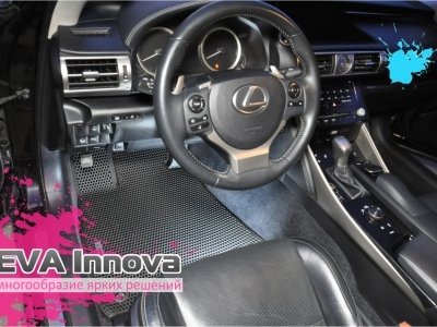 Коврики EVA 3D c бортами для Lexus IS III 2013 - наст. время